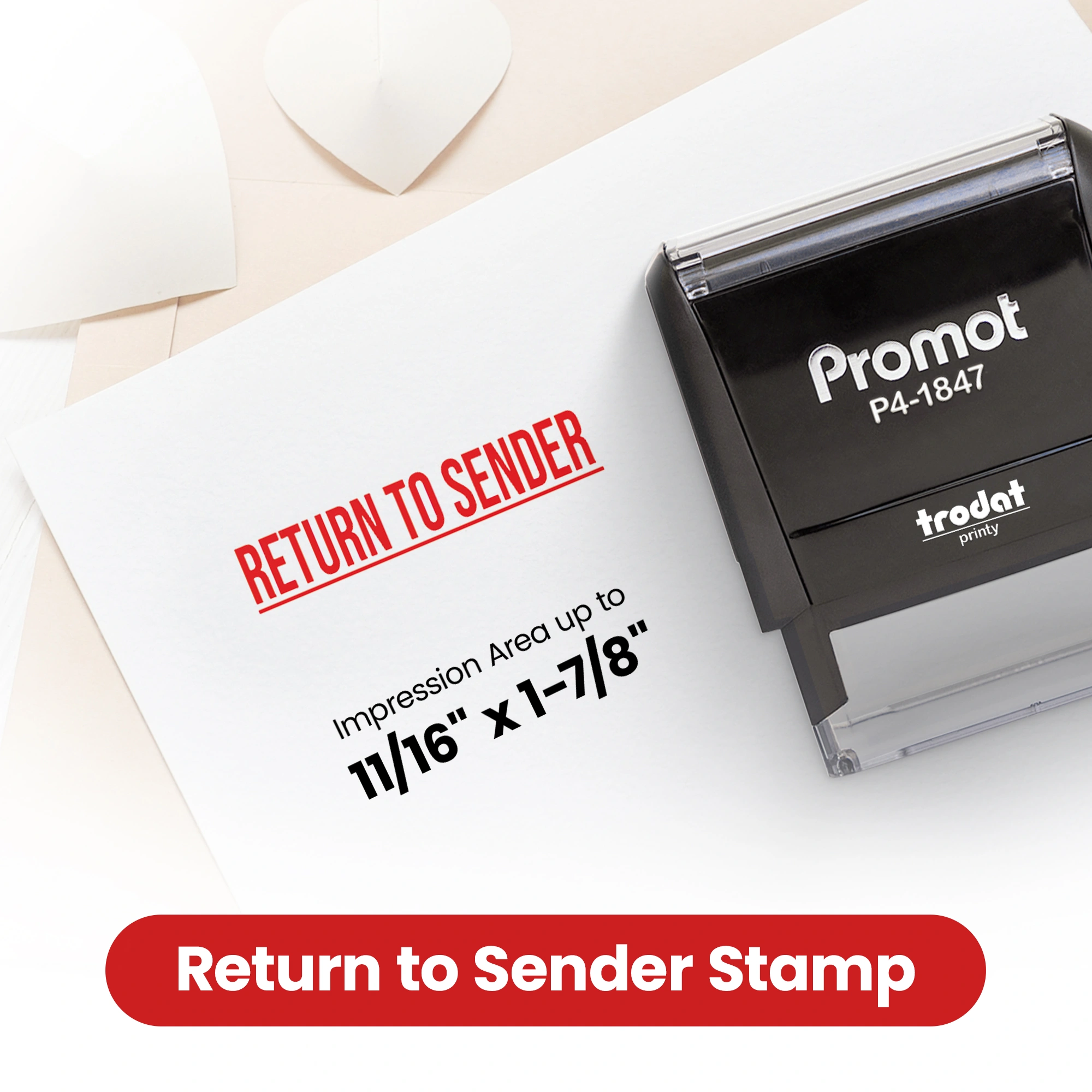 Line Return to Sender Stamp